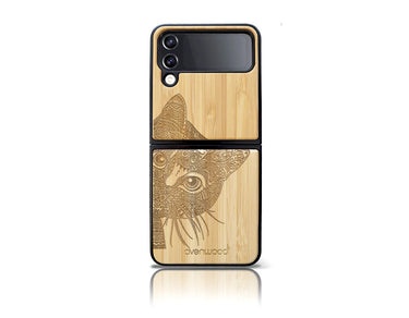 Coque arrière KITTY pour Samsung Galaxy Z Flip4 5G